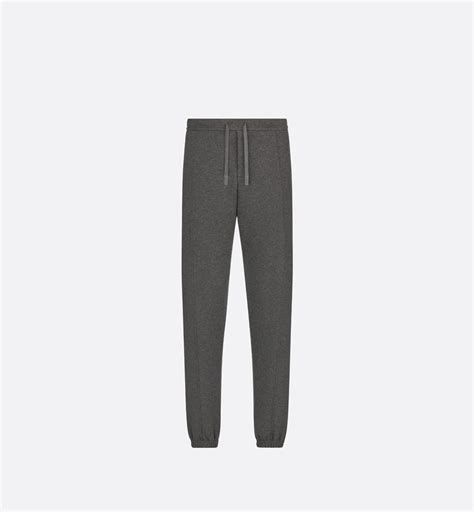 dior track top|Christian Dior Couture Track Pants Black Cotton Fleece.